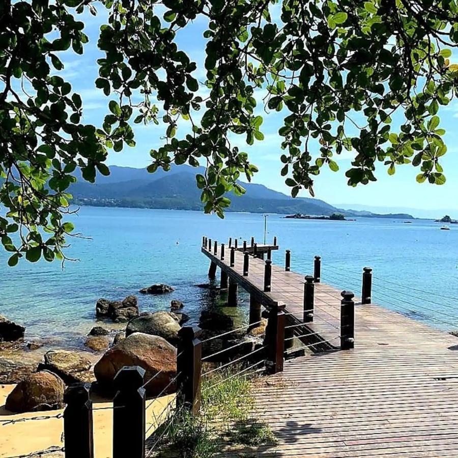 Residencia Em Condom, 1 Ou 2 Suites, Vista Para O Mar, Praia Do Curral, Ilhabela Exteriör bild