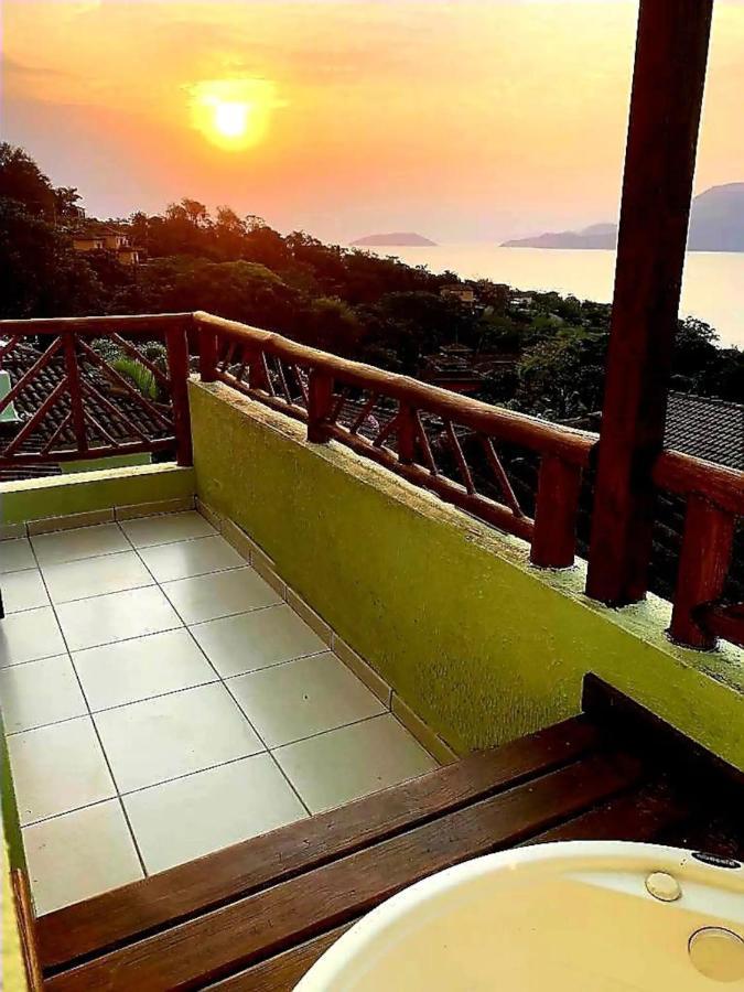 Residencia Em Condom, 1 Ou 2 Suites, Vista Para O Mar, Praia Do Curral, Ilhabela Exteriör bild