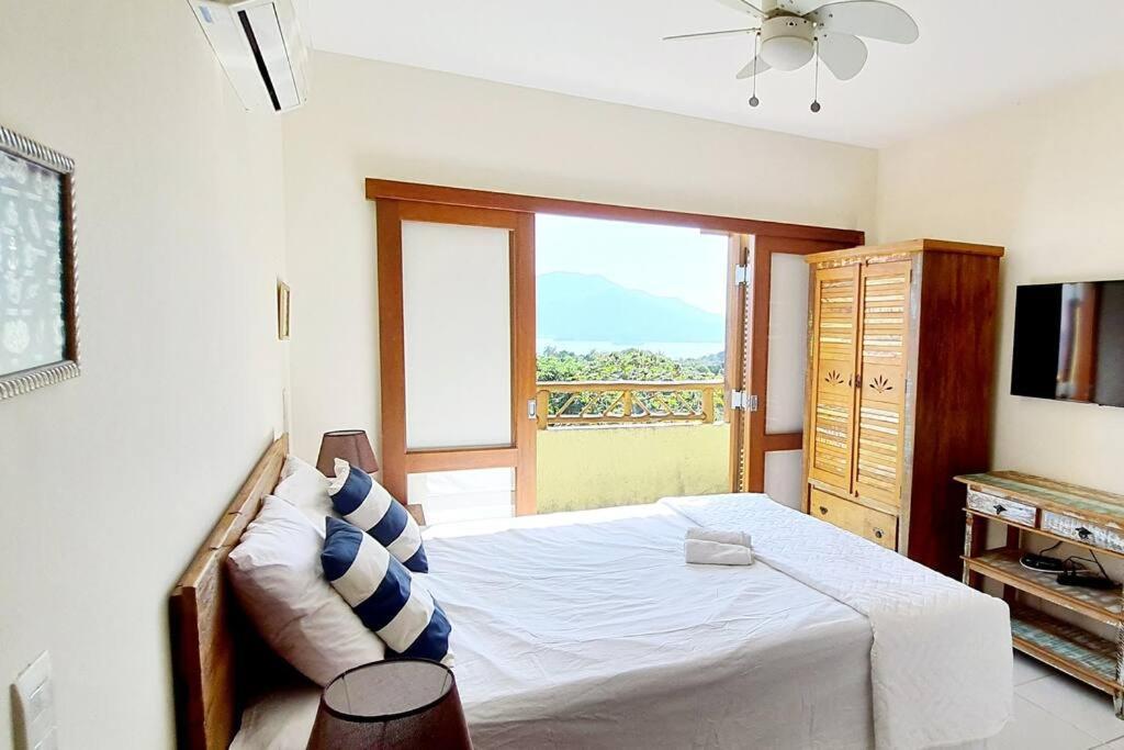 Residencia Em Condom, 1 Ou 2 Suites, Vista Para O Mar, Praia Do Curral, Ilhabela Exteriör bild