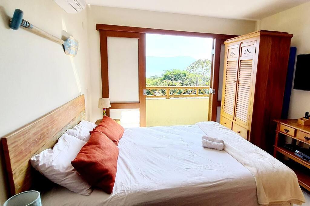 Residencia Em Condom, 1 Ou 2 Suites, Vista Para O Mar, Praia Do Curral, Ilhabela Exteriör bild