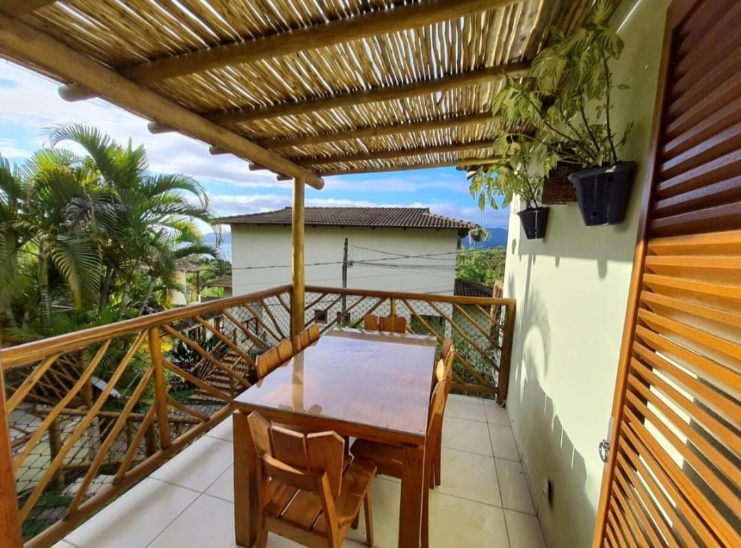 Residencia Em Condom, 1 Ou 2 Suites, Vista Para O Mar, Praia Do Curral, Ilhabela Exteriör bild